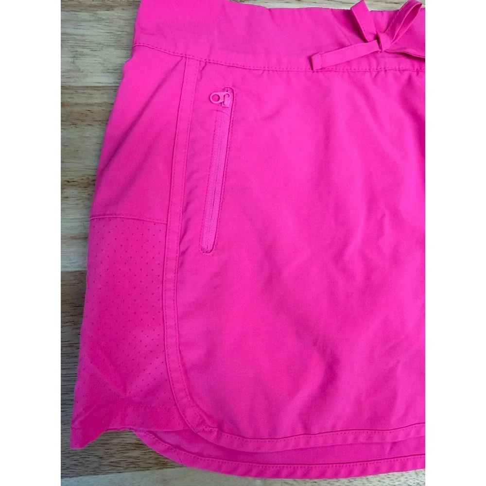 Magellan Outdoors Fish Gear Girls Hot Pink Water Repellent Skort Size L 12-14